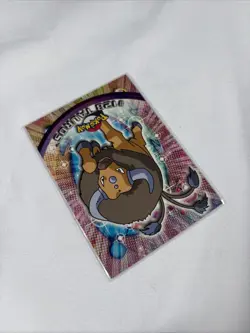 2000 Topps Pokemon TV Series Blue Logo #123 Tauros Non Holo - Image 3