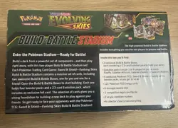 Pokemon Sword And Shield Evolving Skies Build and Battle Stadium Box SEALED 820650809781 - Image 2