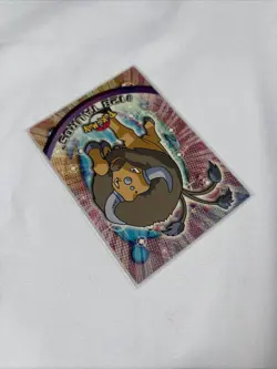 2000 Topps Pokemon TV Series Blue Logo #123 Tauros Non Holo - Image 3