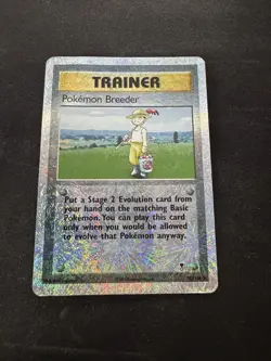 Pokemon Breeder 102/110 Legendary Collection Reverse Holo - Image 1