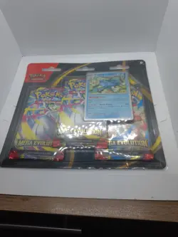 Pokemon TCG - Mega Evolution Triple Blister Pack - Golduck (Brand New/Sealed) - Image 3