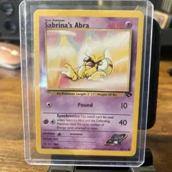 Sabrina's Abra 93/132 Gym Challenge Regular 2000 Pokemon - Image 1