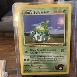 Erika's Bulbasaur 39/132 Gym Challenge Regular 2000 Pokemon 1st - Image 1