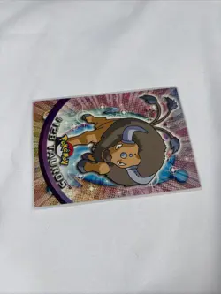 2000 Topps Pokemon TV Series Blue Logo #123 Tauros Non Holo - Image 2