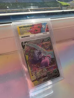 Pokemon TCG Ace Graded Mint 9 Galarian Slowking V Special Art 179/198 - Image 2