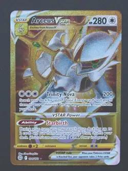 Arceus VSTAR 184/172 - Brilliant Stars Pokemon TCG - NM - Image 1