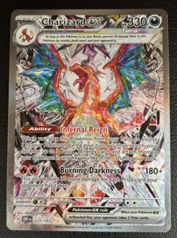 Charizard ex 223/197 Obsidian Flames Special Illustration Rare Pokemon TCG - Image 1