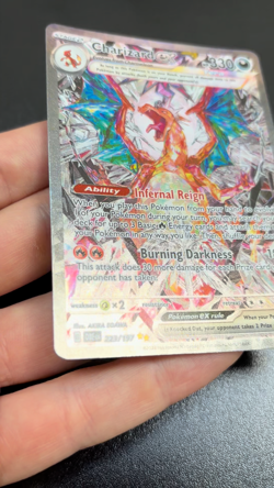 Charizard ex 223/197 Obsidian Flames Special Illustration Rare Pokemon TCG - Image 2