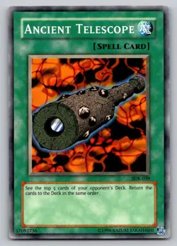 Yu-Gi-Oh! Ancient Telescope SDK-039 - Image 1