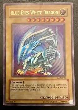 Yugioh! HP Blue-Eyes White Dragon - SDK-001 - Image 1