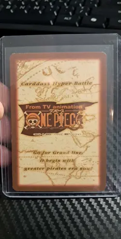BANDAI One Piece Hyper Battle LUFFY PIRATES SANJI S13 HOLO FOIL SCARCE EARLY - Image 2