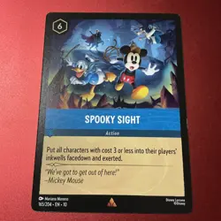 Disney Lorcana TCG - Whispers In The Well: Spooky Sight (165/204) - Rare Regular - Image 1