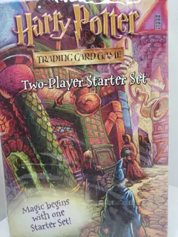 Harry Potter Trading Card Game Starter Set NEW SEALED Box 82 cards 2 Player VTG 742818140324 - Image 1
