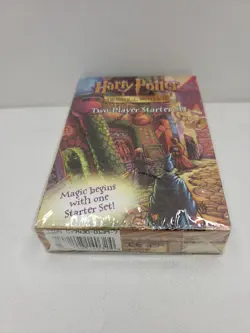 Harry Potter Trading Card Game Starter Set NEW SEALED Box 82 cards 2 Player VTG 742818140324 - Image 3