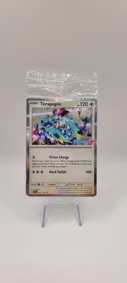 Pokemon TCG: Terapagos/Fuecoco Horizons Stamped Promo Cards SEALED-Best Buy NM - Image 1