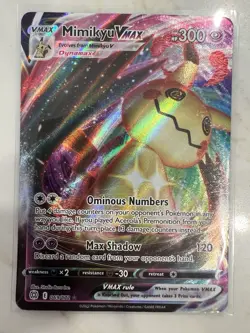 Mimikyu VMAX 069/172 - Brilliant Stars - Ultra Rare Holo - LP Pokemon Card - Image 1
