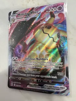 Mimikyu VMAX 069/172 - Brilliant Stars - Ultra Rare Holo - LP Pokemon Card - Image 3