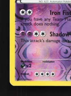 Golurk 46/101 MP Plasma Blast English Pokemon Card TCG - Image 3