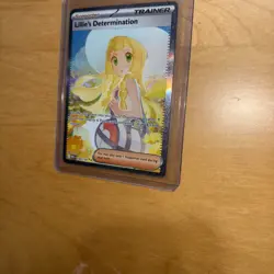Lillie’s Determination SIR 184/132 Secret Rare Pokemon Card (Mega Evolution) - Image 2