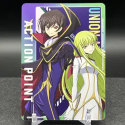 Lelouch & C.C. Action Point UE04BT/CGH-1-AP01 Union Arena Card - Image 1