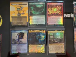 Magic The Gathering 18 Card Lot 6 LotR 6 Fallout 6 Final Fantasy NM Mythic Foil - Image 2