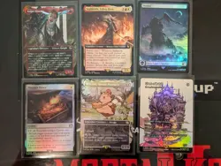 Magic The Gathering 18 Card Lot 6 LotR 6 Fallout 6 Final Fantasy NM Mythic Foil - Image 3
