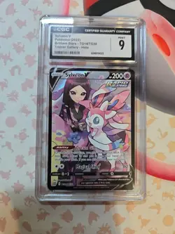 Sylveon V TG14/TG30 - Brilliant Stars - CGC - Pokemon Card TCG (Equiv. PSA & BGS - Image 1