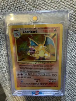 Charizard 4/102 Base Set Holo Rare Vintage 1995 Pokemon Card - Image 3