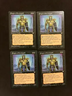 Knight of Stromgald [Ice Age] Magic MTG Cards LP - Image 1