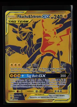 Pikachu & Zekrom GX SM248 Holo SM Promos Pokemon Card - Image 1
