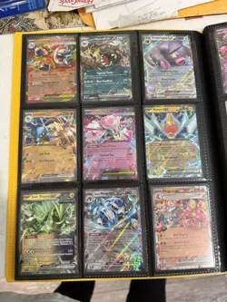 Binder Full Of Pokemon Cards. 42 Pages 378 Cards. - Image 4