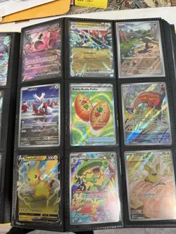 Binder Full Of Pokemon Cards. 42 Pages 378 Cards. - Image 5