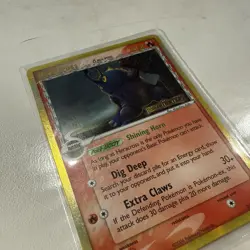 Heracross - Pokemon Card - Dragon Frontiers 3/101 - Ultra Rare Holo STAMP - MP - Image 3