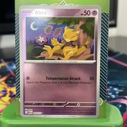 Abra 054/132 NM Reverse Holo Mega Evolutions Pokemon Card! - Image 1