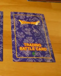 DRAGON QUEST TRADING BATTLE CARD REGULAR CARTE 28 ENIX JAPAN ** - Image 2