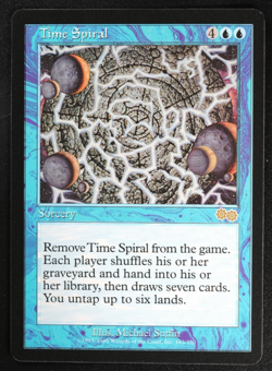 Time Spiral Magic Card Urza's Saga Reserved List MTG - Image 1