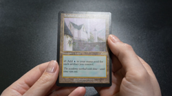 Tolarian Academy Magic Card Urza's Saga Reserved List MTG - Image 2