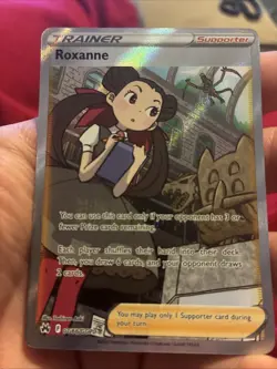 Pokemon TCG - Roxanne GG66/GG70 - Galarian Gallery Trainer - Crown Zenith - NM - Image 1
