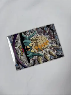 2000 Topps Pokemon TV Series Blue Logo #139 Omastar Non Holo - Image 2