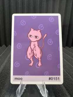 Moo (Mew) #151 - Gen 1 Pookiemoot Fan Art - Pokemon - Image 1