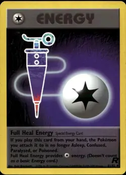 Full Heal Energy 81/82 Uncommon Team Rocket Pokemon - Image 1