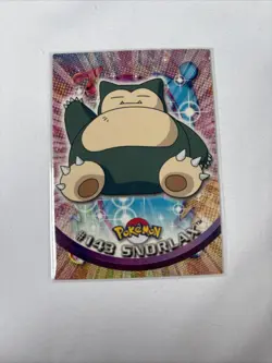 2000 Topps Pokemon TV Series Blue Logo #143 Snorlax Non-Holo - Image 1