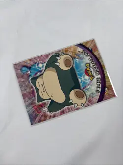 2000 Topps Pokemon TV Series Blue Logo #143 Snorlax Non-Holo - Image 4