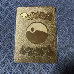 Pokemon Golden Foil Metal Charizard Vmax fan art - Image 2