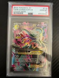 Pokemon 2016 Full Art M Gardevoir EX XY Steam Siege 112/114 PSA 10 - Image 1