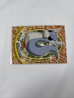 2000 Topps Pokemon TV Series Blue Logo #147 Dratini Non Holo - Image 2