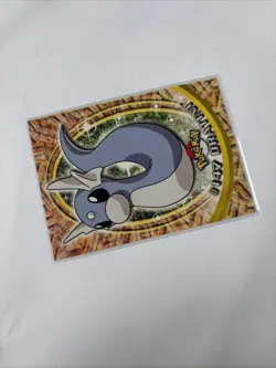 2000 Topps Pokemon TV Series Blue Logo #147 Dratini Non Holo - Image 4