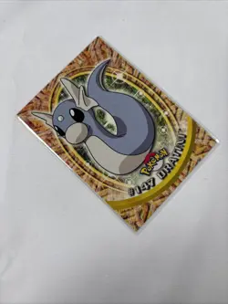 2000 Topps Pokemon TV Series Blue Logo #147 Dratini Non Holo - Image 5