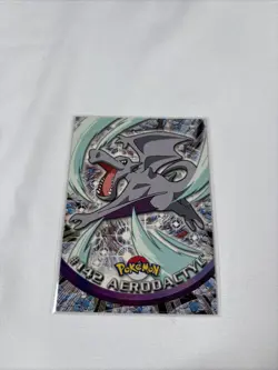 2000 Topps Pokemon TV Series Blue Logo #142 Aerodactyl Non Holo - Image 1