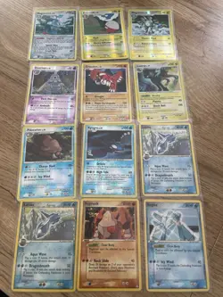 Vintage Pokemon Bundle, Various Sets, Groudon, Kyogre, Regirock Etc - Image 1